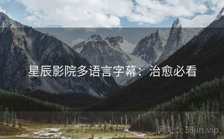 星辰影院多语言字幕：治愈必看