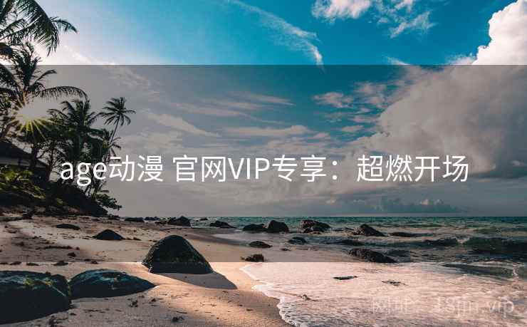 age动漫 官网VIP专享：超燃开场